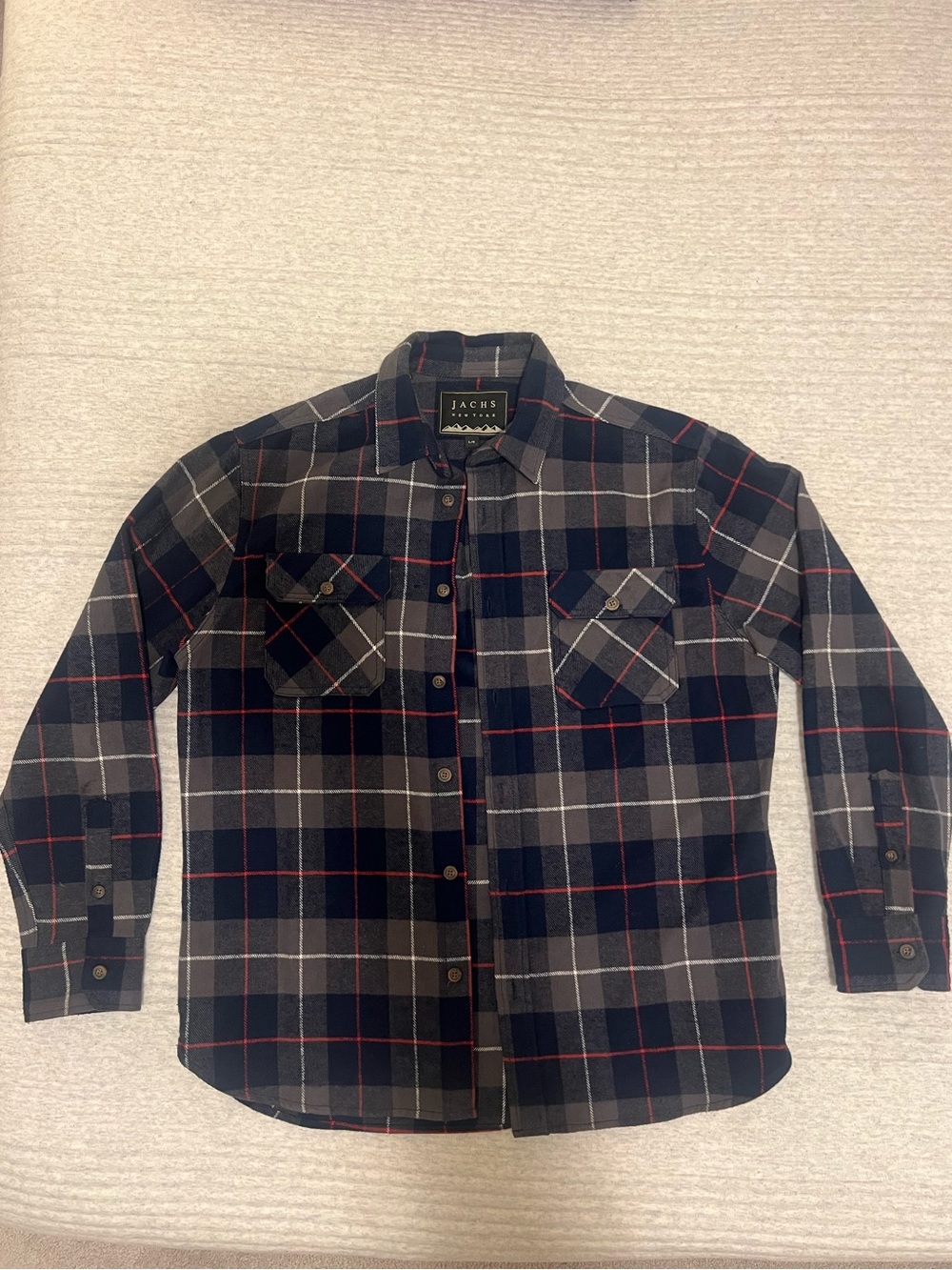 Jachs New York Plaid Shirt Jacket